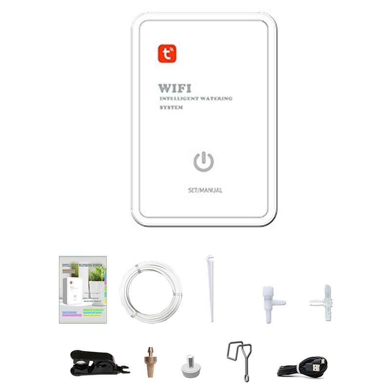 Smart Garden Watering System - Kit Sistem Irigasi Tetes Otomatis Tuya