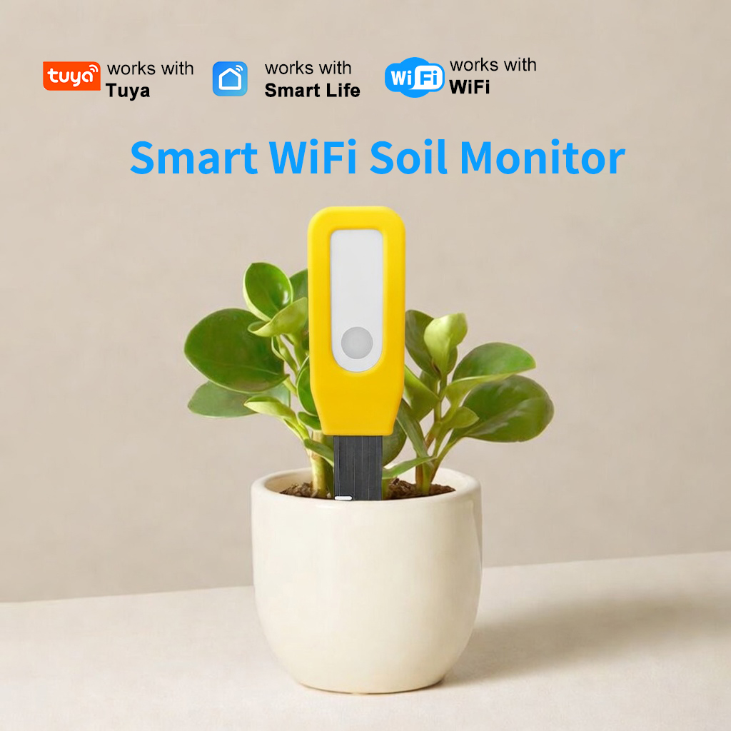 Smart Garden Monitor - Monitor Tanah WiFi Tuya Smart Sensor