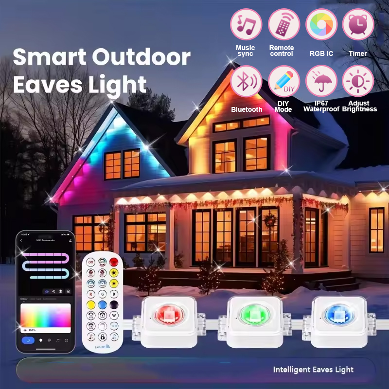 Smart Garden Outdoor - Lampu Luar Ruangan Permanen 150 Kaki