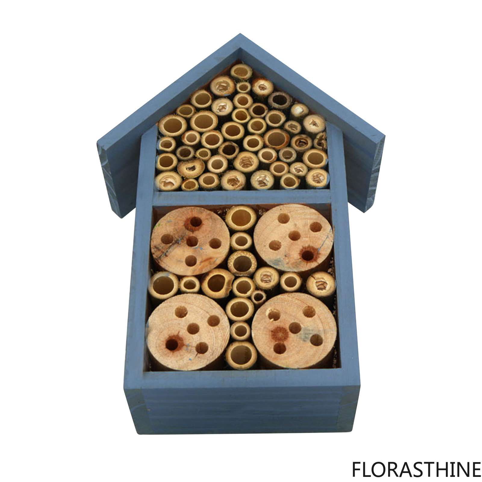 Insect Hotel Wood - Rumah Serangga Kayu Alami, Hotel Lebah,
