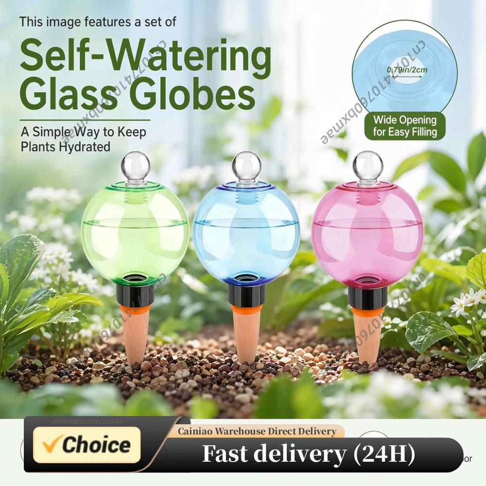 Plant Watering Globe - Bola Penyiram Otomatis 500ML, Alat Penyiram