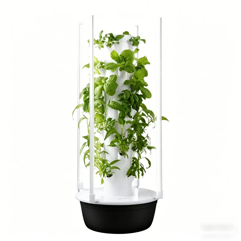 Smart Garden Outdoor - Menara Hidroponik Vertikal SpaceTree, Penanam Sayuran