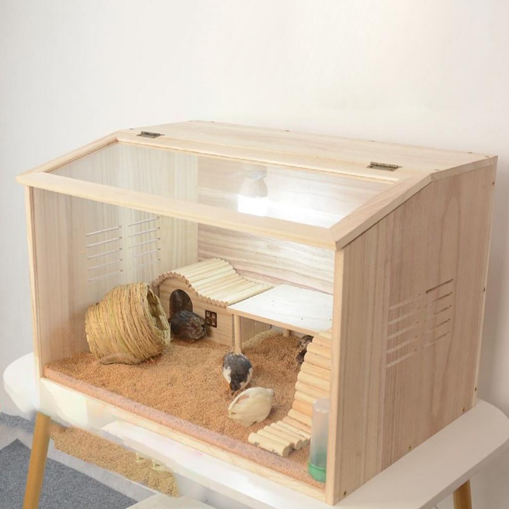 Insect Hotel Wood - Kotak Penetas Ayam Rumah Hamster Kotak
