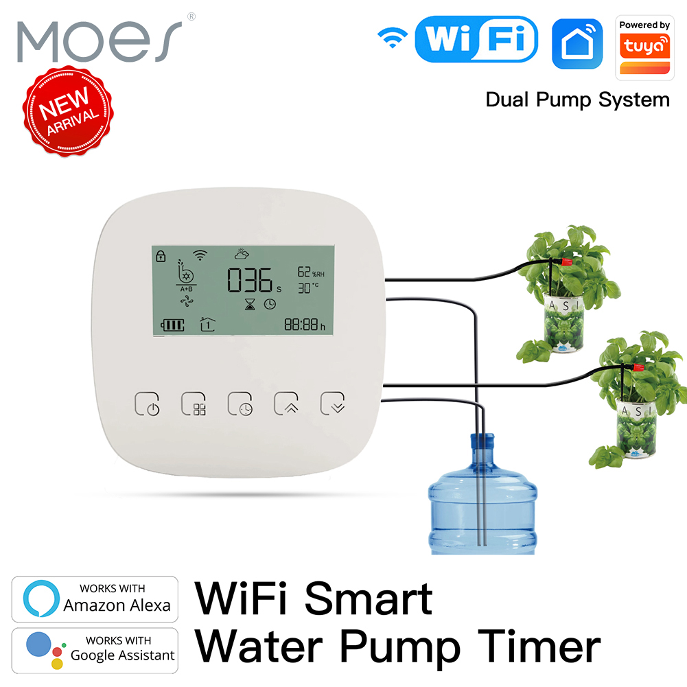 Smart Garden Watering System - Mesin Penyiraman Pintar WiFi Tuya Pengontrol