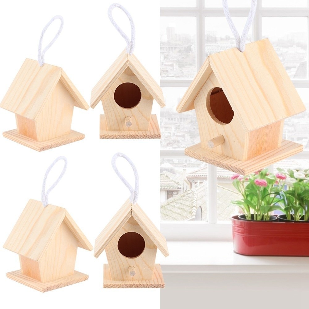 4 Buah Rumah Burung Gantung Ta - Insect Hotel Wood ulasan dan harga