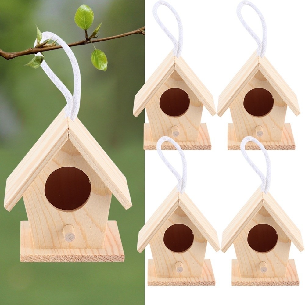 4 Buah Rumah Burung Gantung Ta - Insect Hotel Wood ulasan dan harga