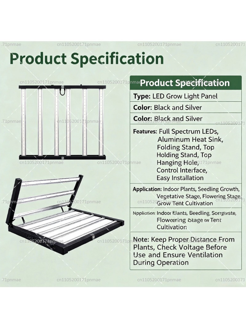 Lampu Tanaman Lipat 240W 360W  - Plant Grow Light Full Spectrum ulasan dan harga