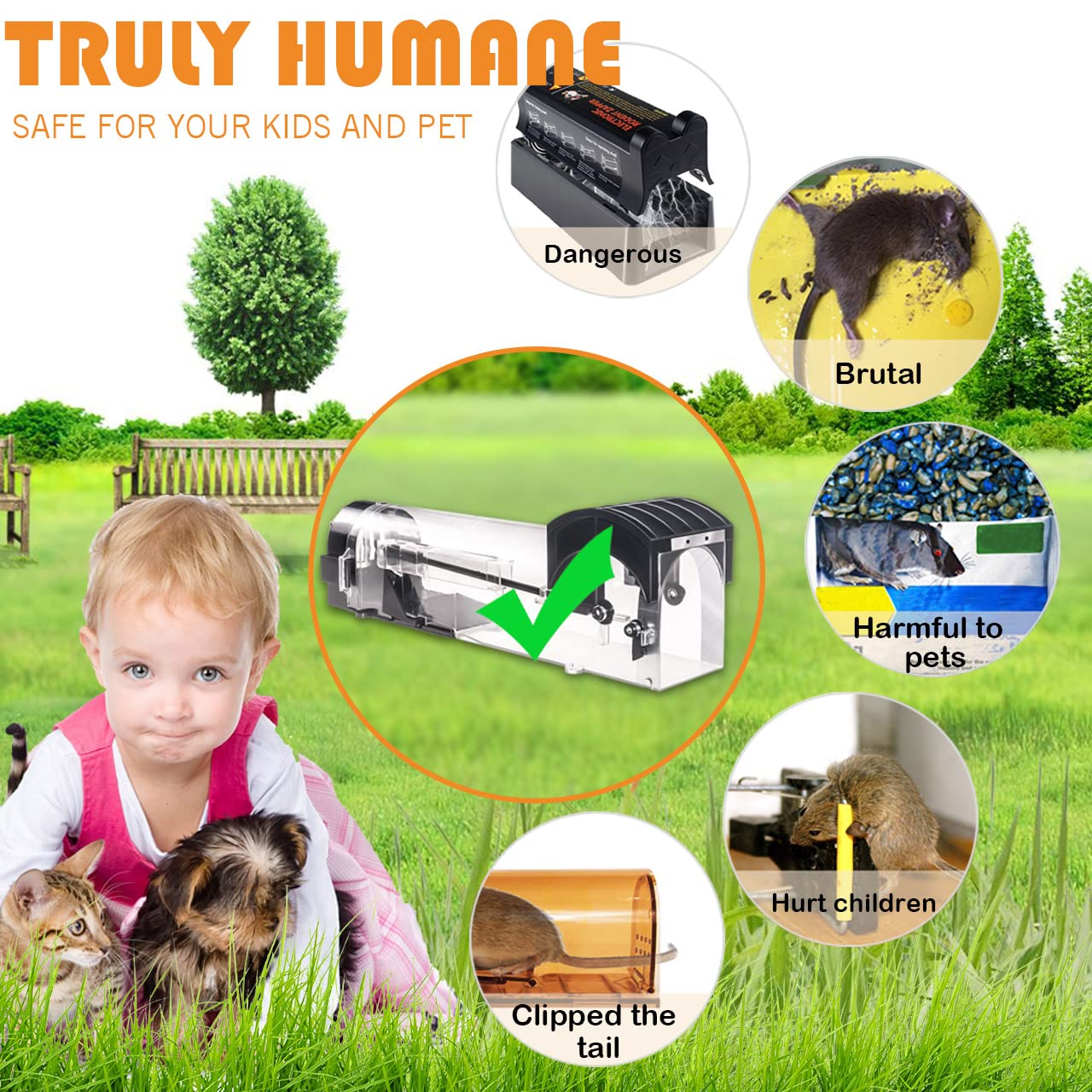 Perangkap Hewan Pengerat Plast - Smart Garden Outdoor ulasan dan harga