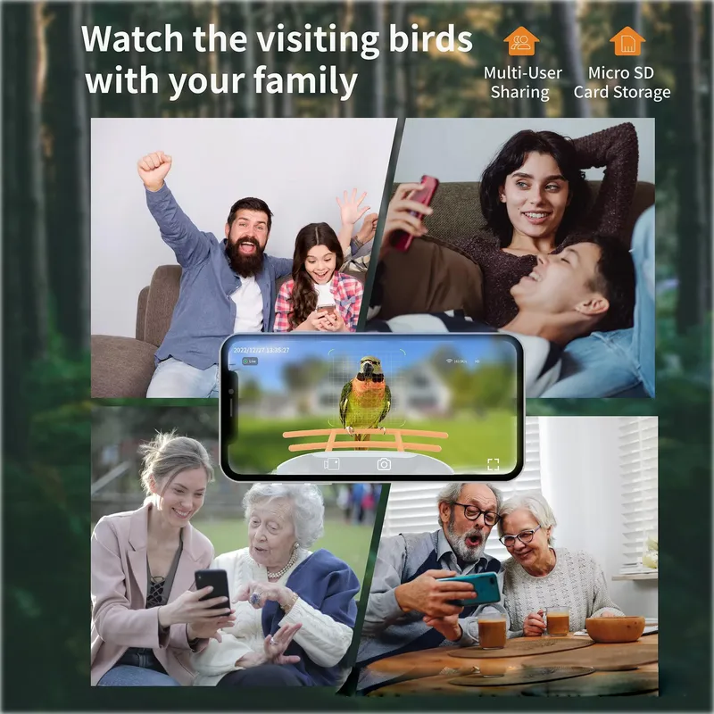 Pengumpan Burung AI Pintar den - Smart Garden Ai ulasan dan harga