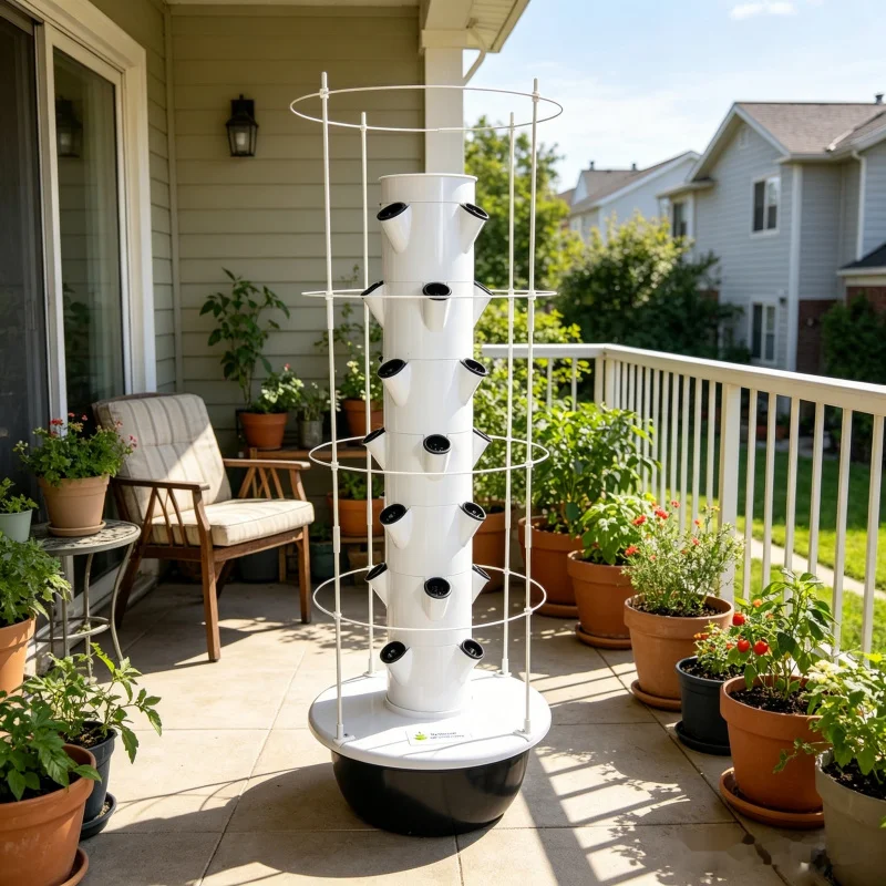 Menara Hidroponik Vertikal 7 L - Smart Garden Trellis ulasan dan harga