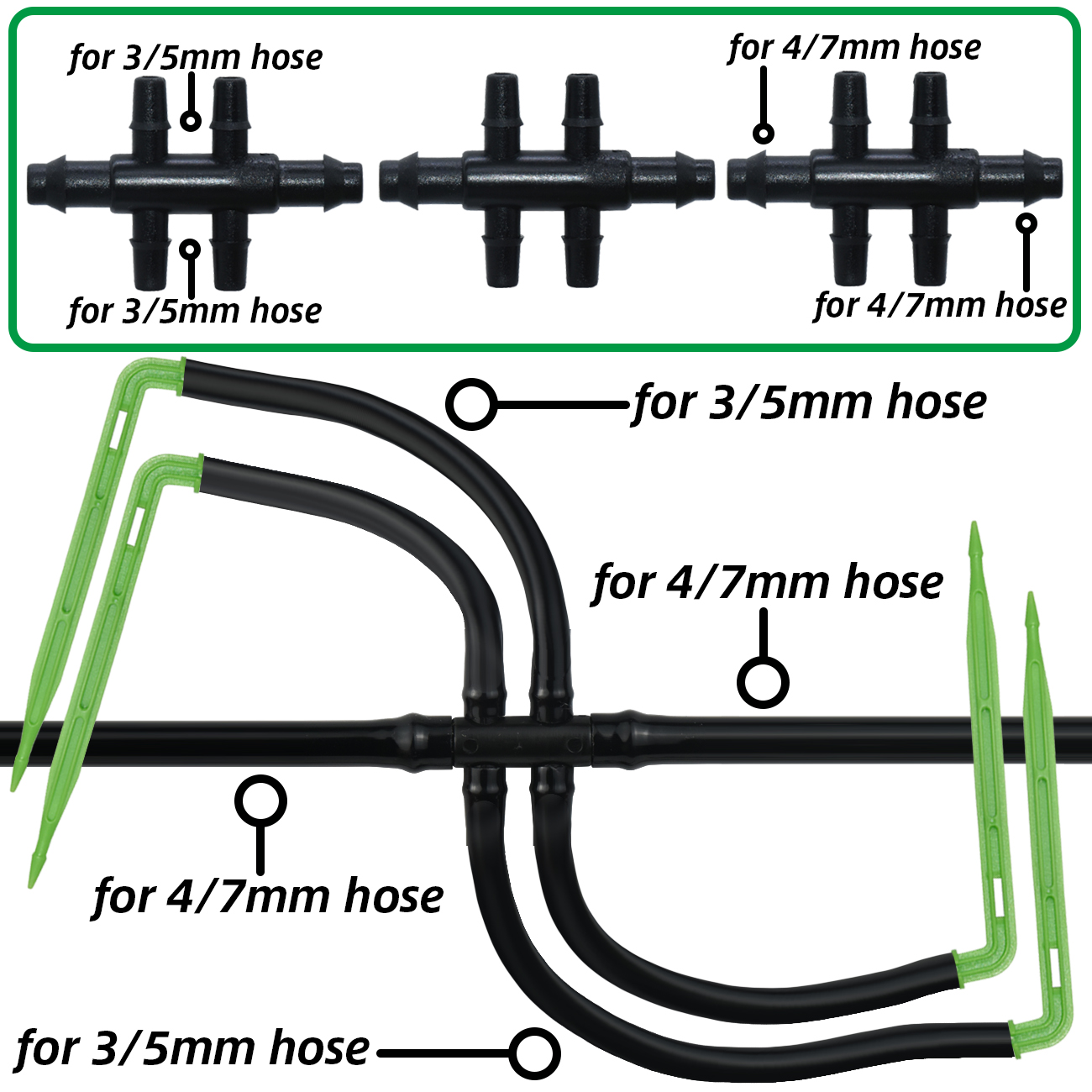 KESLA Taman 4/7Mm untuk 3/5Mm  - Smart Garden Monitor ulasan dan harga