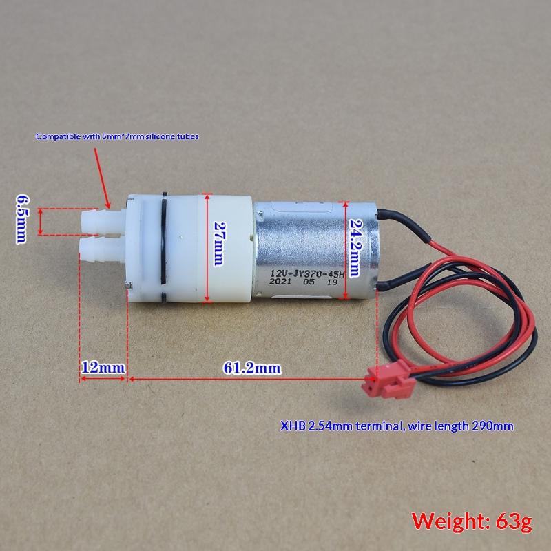 Pompa Air Mini Diafragma 370 1 - Smart Garden Watering System ulasan dan harga