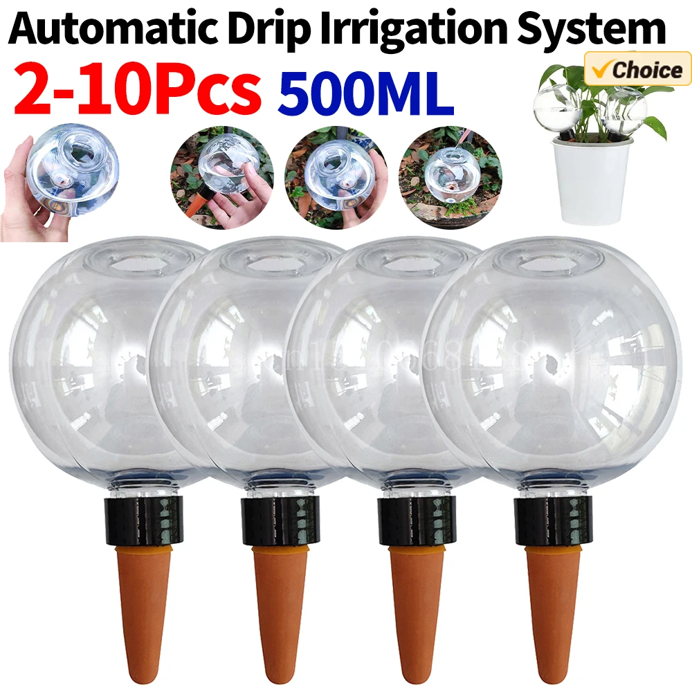 2-10 Buah Sistem Irigasi Tetes - Plant Watering Globe ulasan dan harga