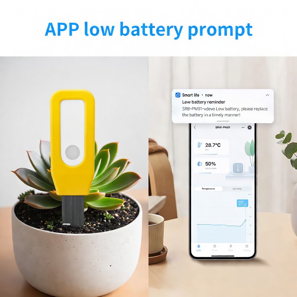 Monitor Tanah WiFi Tuya Smart  - Smart Garden Monitor ulasan dan harga
