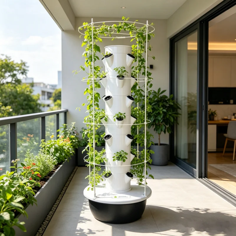 Kebun Hidroponik Vertikal 7 La - Smart Garden Trellis ulasan dan harga
