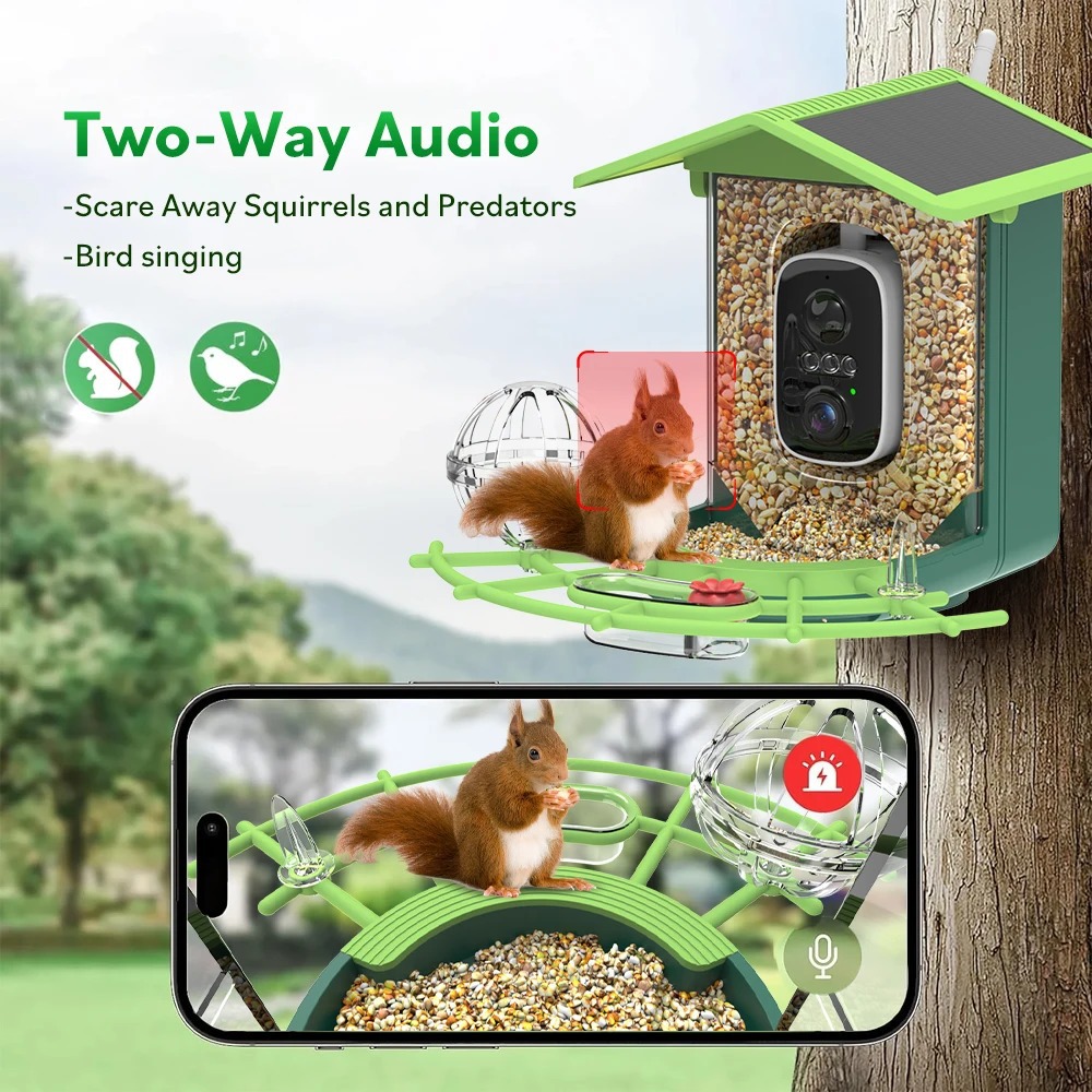 Pengumpan Burung AI Pintar den - Smart Garden Ai ulasan dan harga