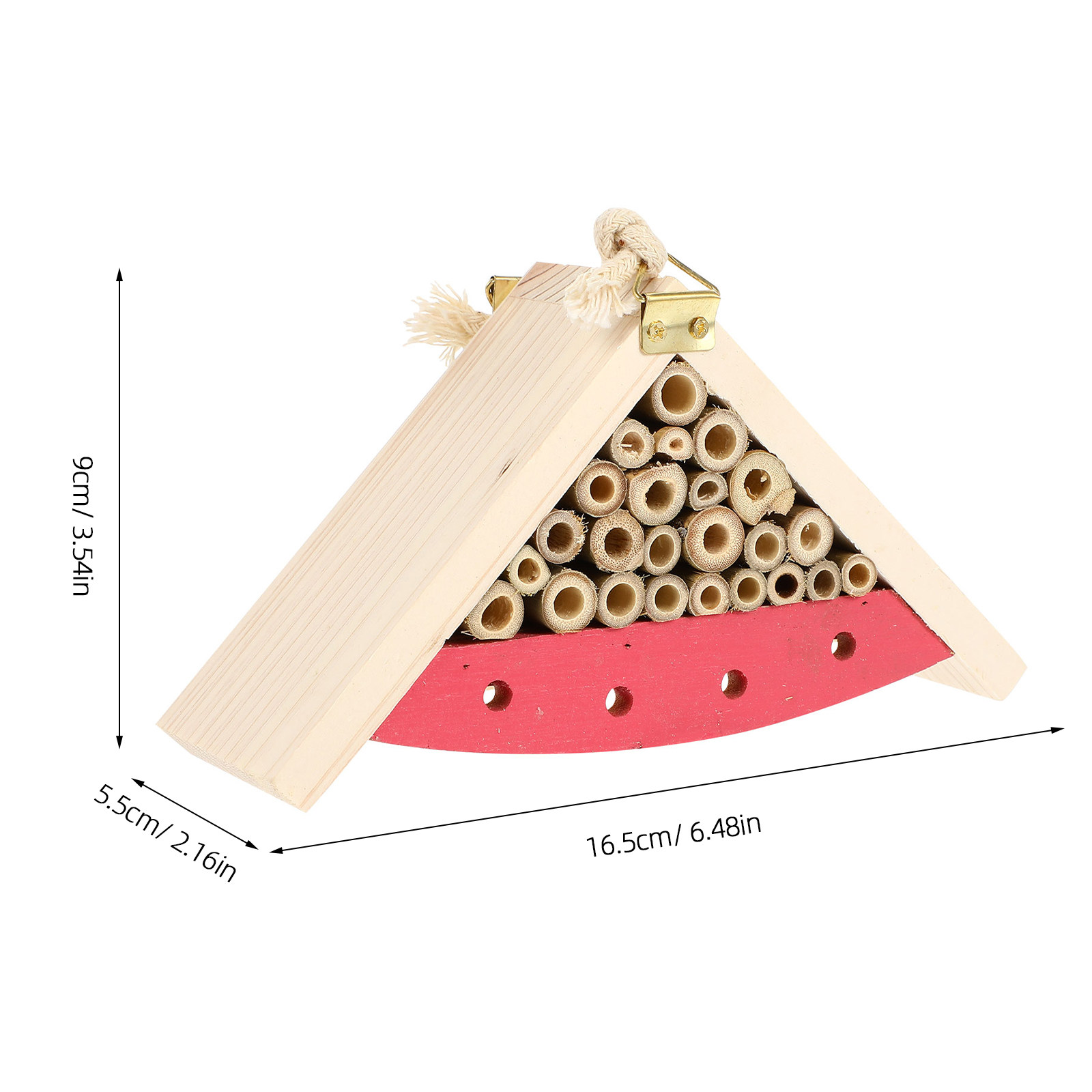 1Pcs Hotel Serangga Dekoratif  - Insect Hotel Wood ulasan dan harga