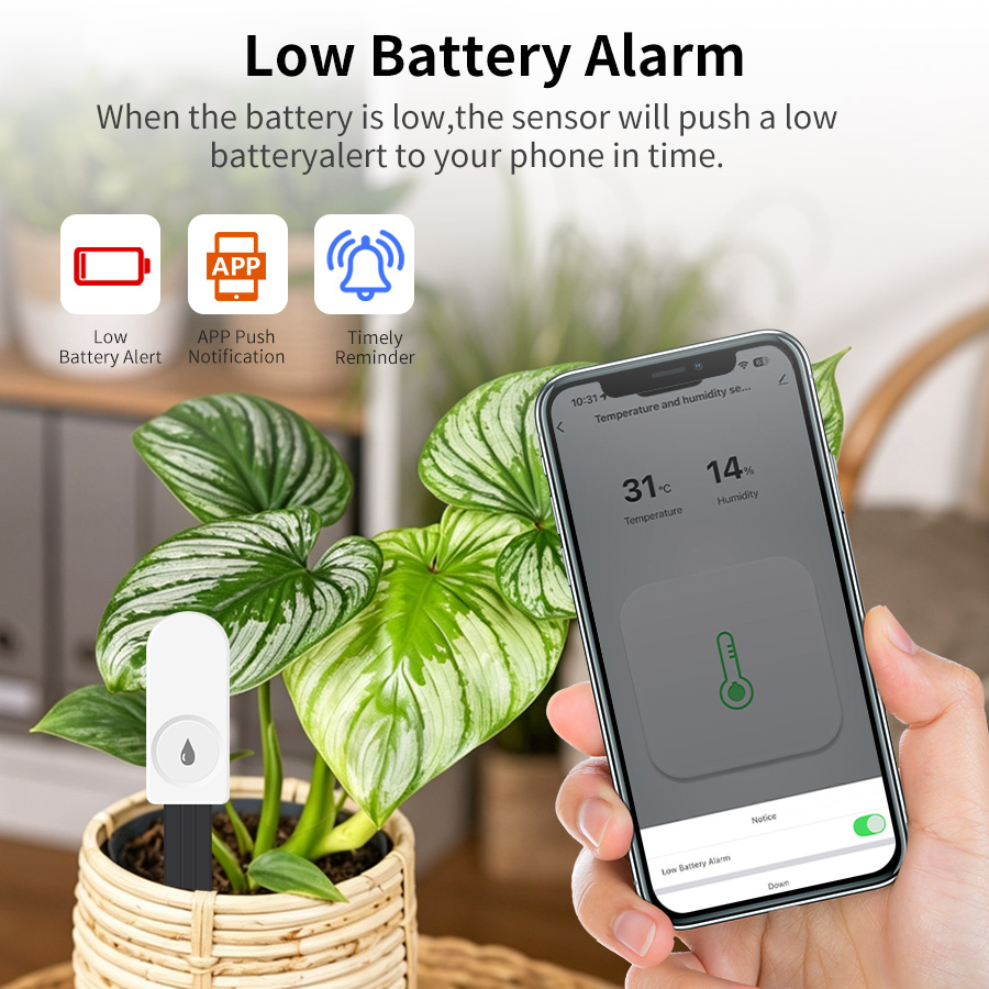 Sensor Kelembaban Tanah ZigBee - Smart Garden Monitor ulasan dan harga