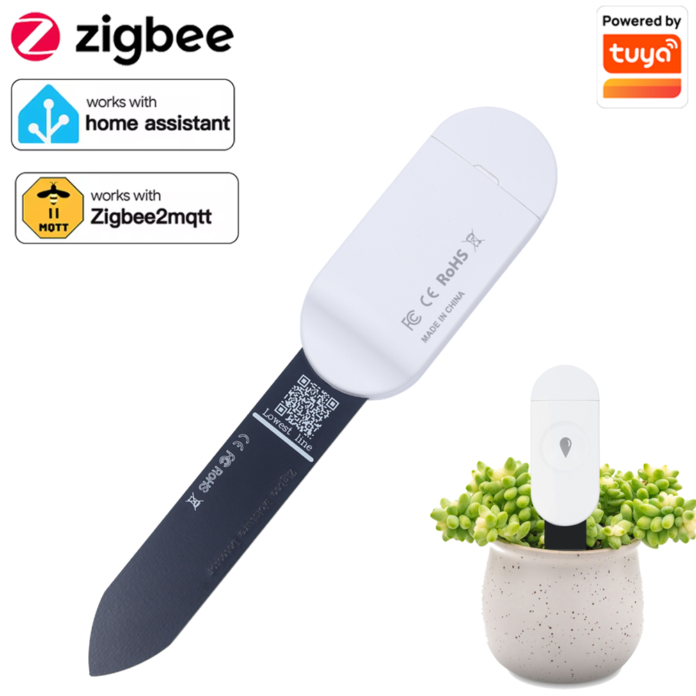 Tuya Zigbee Detektor Kelembapa - Smart Garden Monitor ulasan dan harga