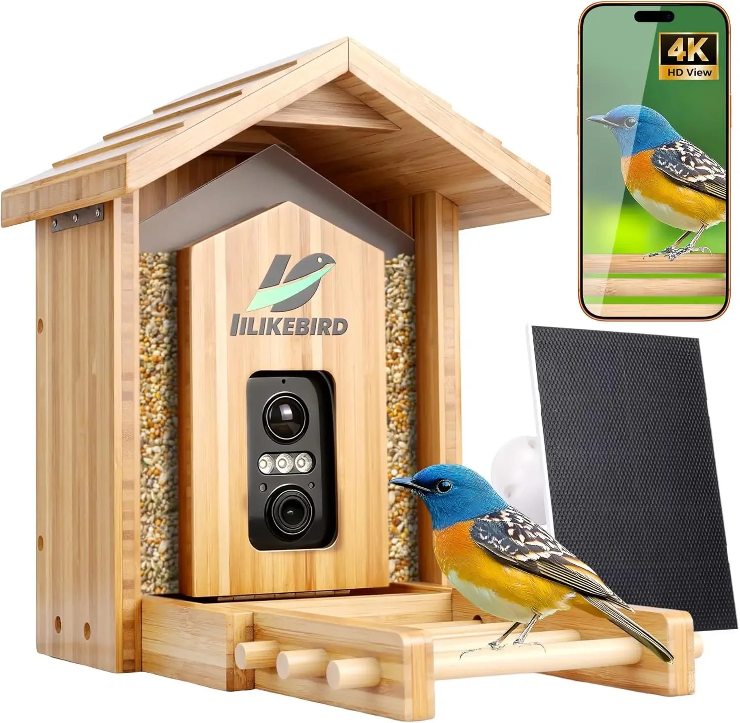 Pengumpan Burung Pintar dengan - Smart Garden Ai ulasan dan harga