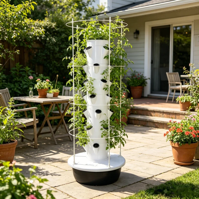 Menara Hidroponik 9 Lapis untu - Smart Garden Trellis ulasan dan harga