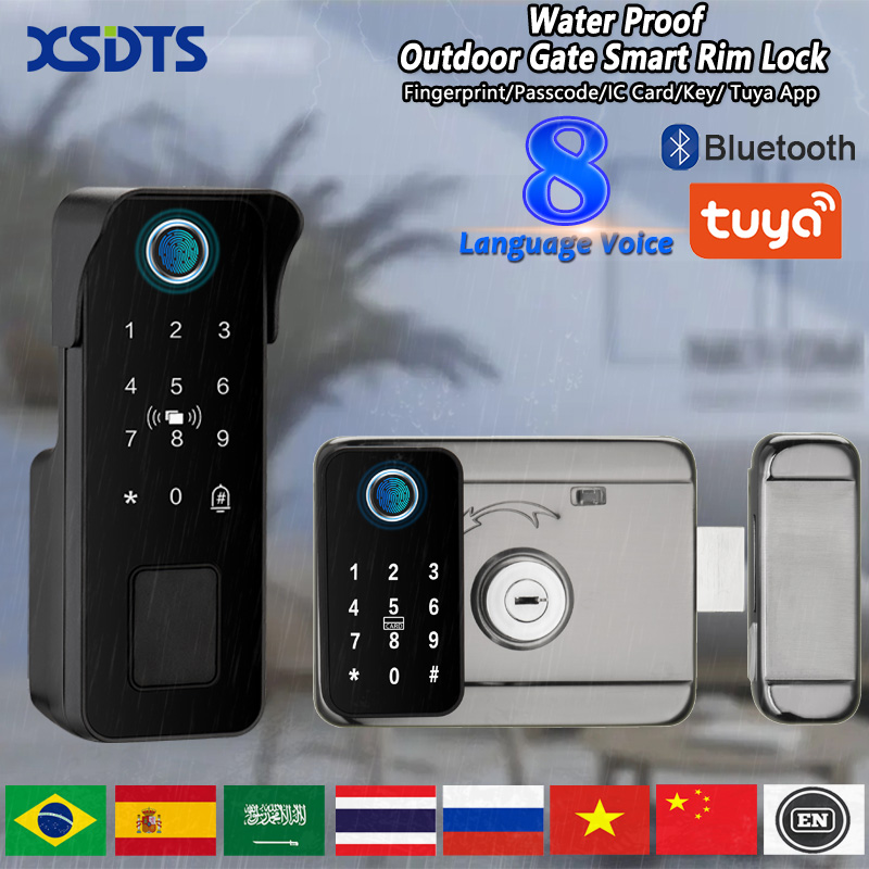 Kunci Pintu Pintar Tahan Air S - Smart Garden Outdoor ulasan dan harga