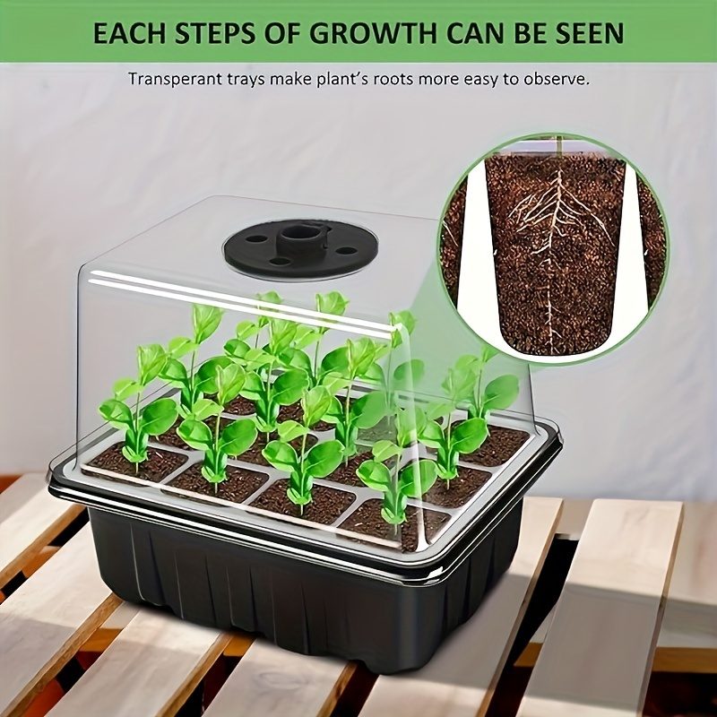Kit Pemula Bibit - 1/2/3 Set,  - Plant Grow Light Full Spectrum ulasan dan harga