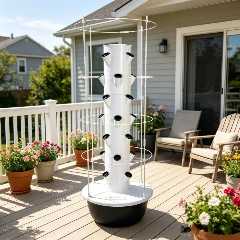 Menara Hidroponik Vertikal 5 L - Smart Garden Trellis ulasan dan harga