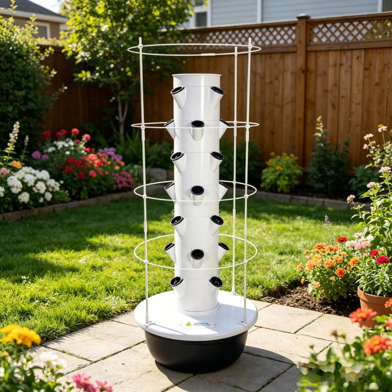 Menara Hidroponik Vertikal 5 L - Smart Garden Trellis ulasan dan harga