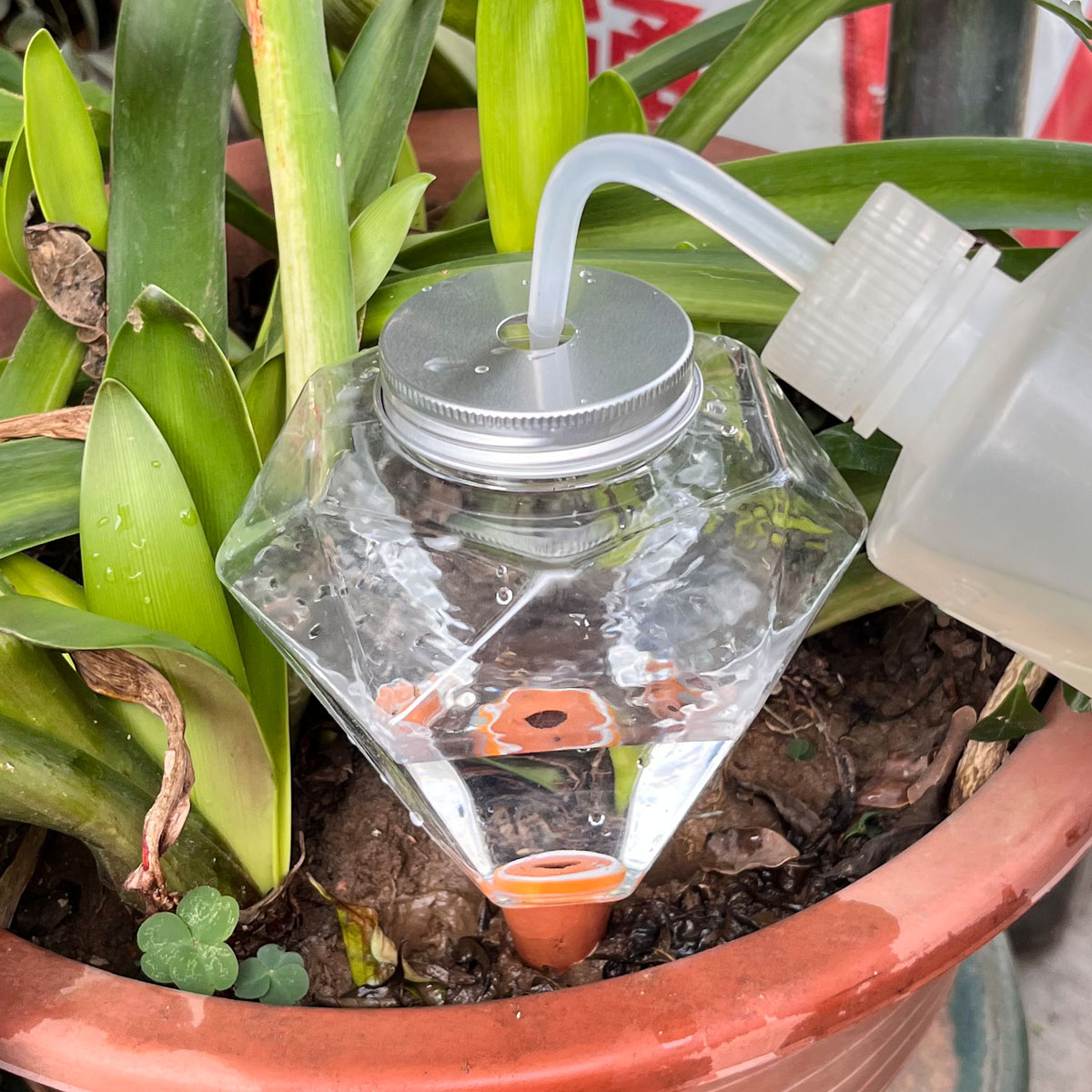 1 Buah Mesin Penyiram Plastik  - Plant Watering Globe ulasan dan harga