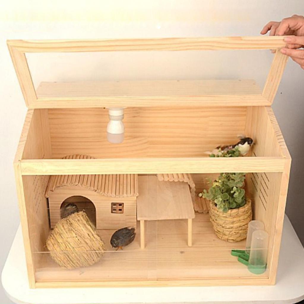 Kotak Penetas Ayam Rumah Hamst - Insect Hotel Wood ulasan dan harga