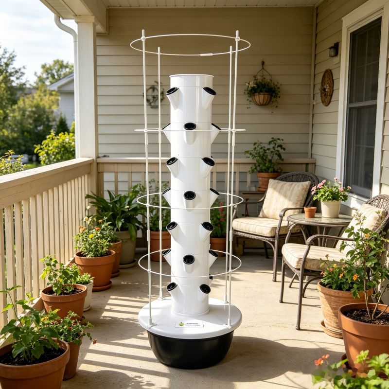 Menara Hidroponik Vertikal 7 L - Smart Garden Trellis ulasan dan harga