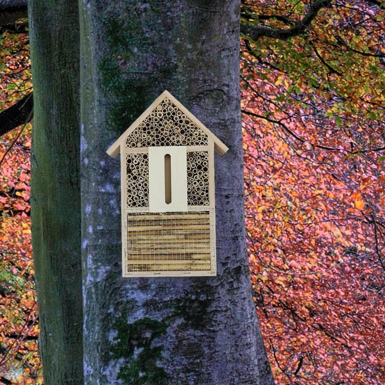 Rumah Lebah Habitat Kepik Hote - Insect Hotel Wood ulasan dan harga